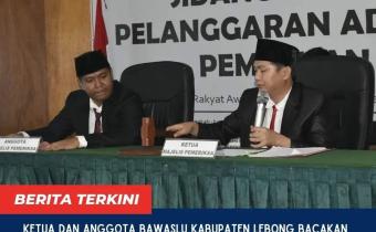 Ketua Bawaslu Lebong